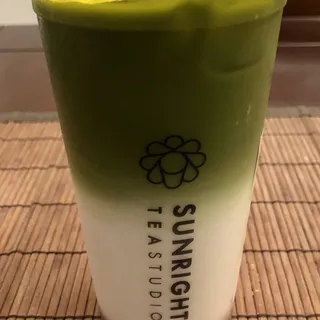 Strawberry Matcha Latte