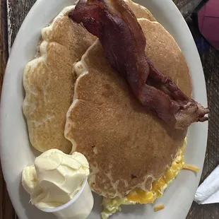 Pancake sandwich