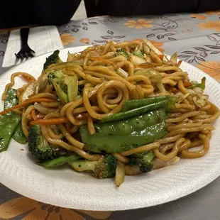 Vegetable Chow Mein