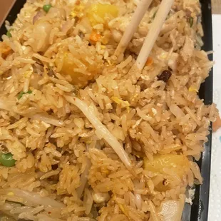 Pineapple fried rice