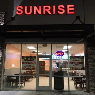 Grand opening