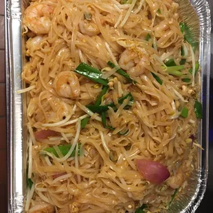 Pad Thai noodles