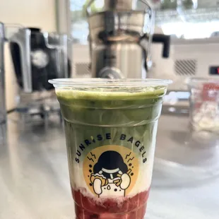 Strawberry Matcha