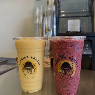 Smoothies are Available for Order. Visit us and check our new drink menus.