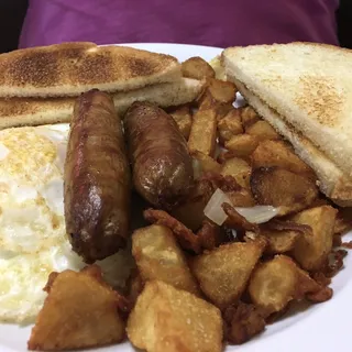 Egg with Sausage