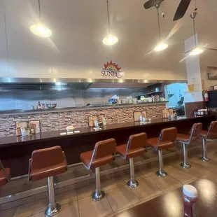 interior, sushi and sashimi