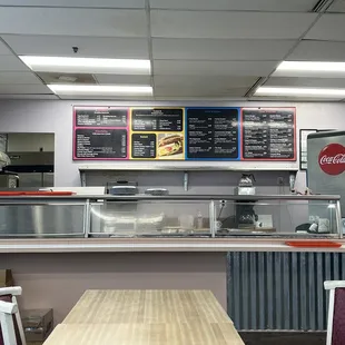 a view of the inside of the restaurant