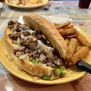 Philly Cheesesteak Sandwich