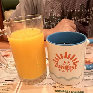 Orange Juice and Coffee
