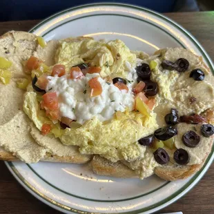 Mediterranean toast