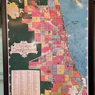 Cool Chicago map