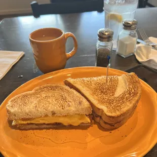 Bourbon maple bacon egg and cheese