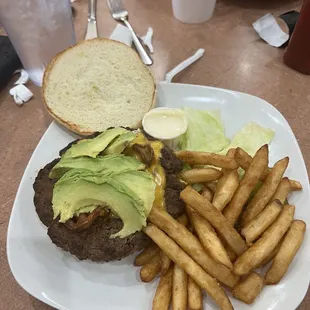 Avocado Bacon Cheese Burger