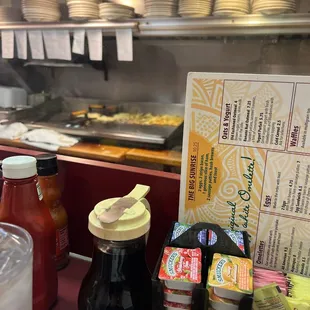 interior, sushi and sashimi