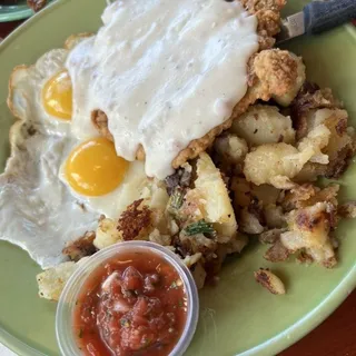 Country Fried Steak Breakfast