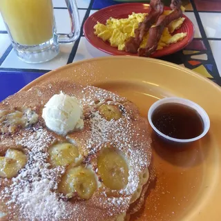 Banana Pancakes Combo