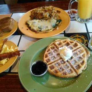 Belgian Waffle Combo