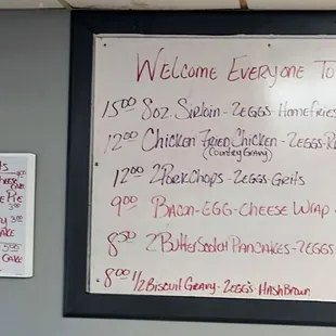 Chalkboard Specials 9/23