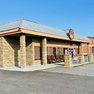 Front of building