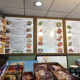 sushi and sashimi, interior