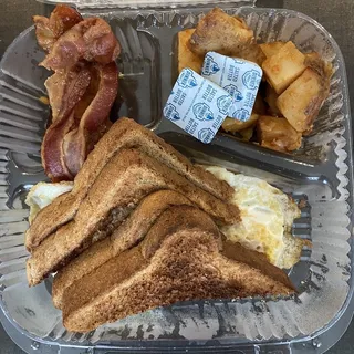 2 Eggs with Toast