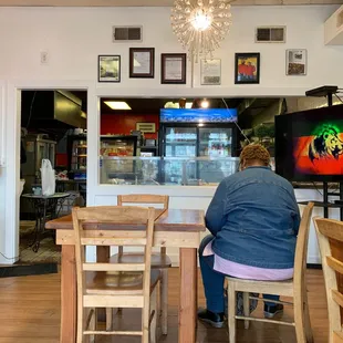 interior, sushi and sashimi