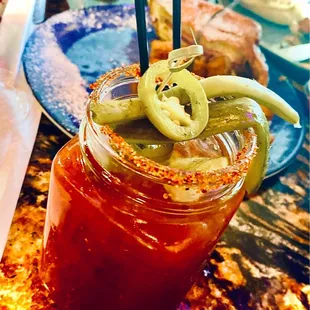 Bottomless bloody mary