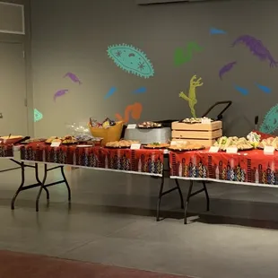 Entire spread of the food, it was an absolute hit!