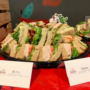 BLTA and turkey were so tasty!