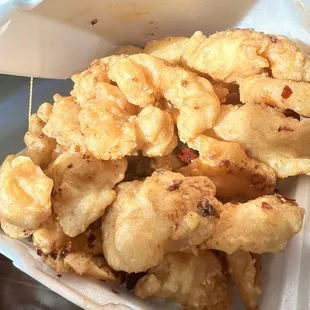 Salt &amp; Pepper fish (cod)