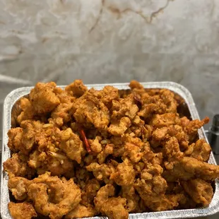 Dried Fried Ribs