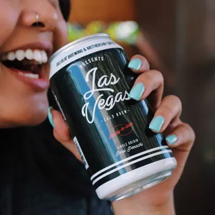 locally made canned cold brew in partnership with mothership coffee and bad beat brewing