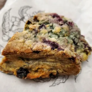 Blueberry Lemon Scone