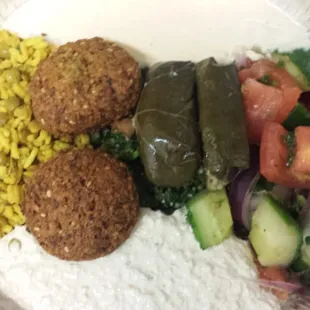 Vegetarian platter