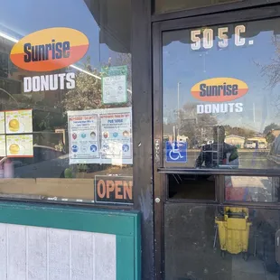 the outside of the store