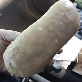 Maple cheaply made that it&apos;s almost see thru &amp; tasted like it has been sitting a month or more not fresh  worst spot for donuts