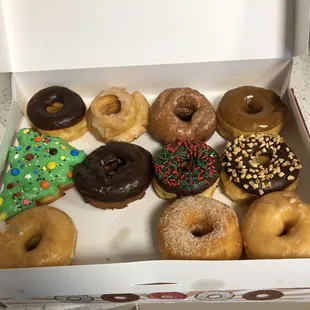 Festive donuts