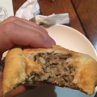 Boudin filled kolache