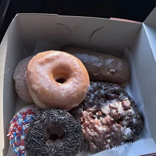 Assorted donuts