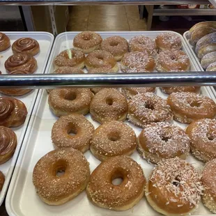 Crumb &amp; coconut donuts