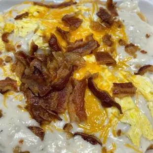 Loaded FULL SMOTHERED BIS &amp; GRAVY