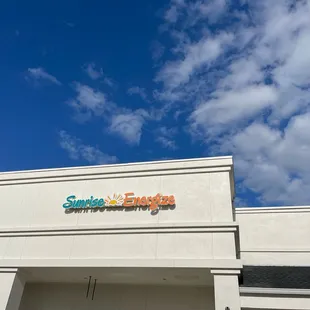 the front of a store