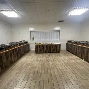 Buffet area