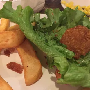 Our finished Jumbo Shrimp was amazing