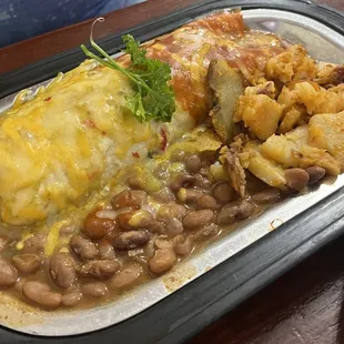 Christmas Breakfast Burrito