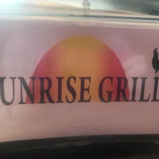 a sign for a restaurant