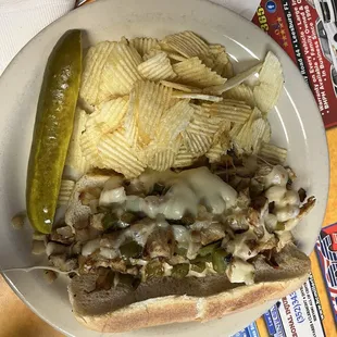 Philly cheese steak