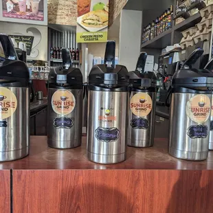 Awesome coffee selection including cafe de olla and an Ethiopian blend.