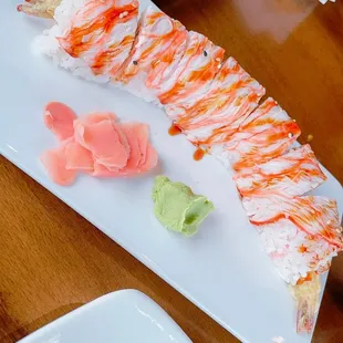Sakura Roll With Soy Paper