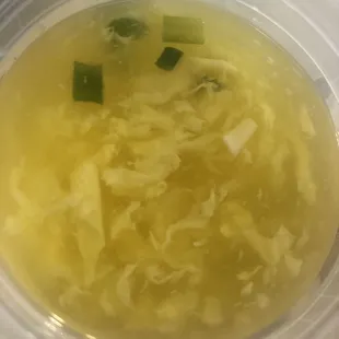 Egg drop soup